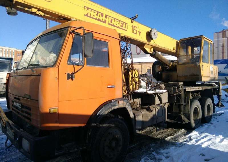 Автокран кс 35714 на базе камаз