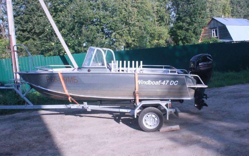 Продаю Катер windboat 47 DCM с двигателем меркурий