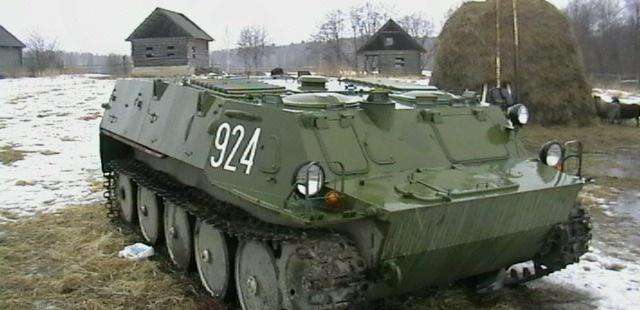 Газ 73 (гтму) гусеничный с хранения