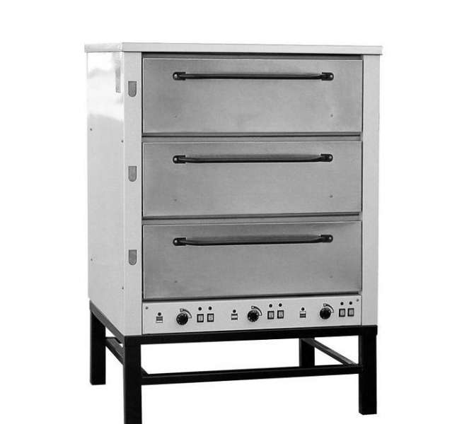 Печь пекарская хпэ-500 нержавейка