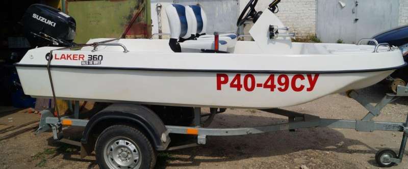 Продаю катер 3.6, мотор, телегу