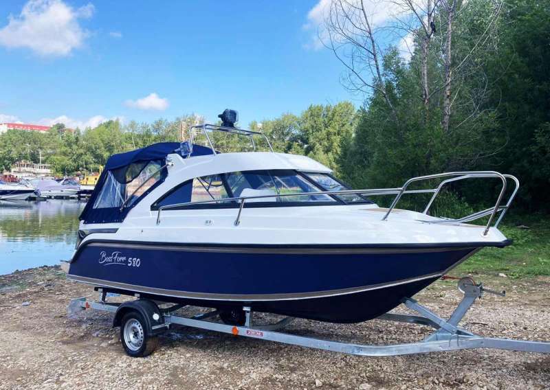 Алюминиевый катер bossforr 580HT