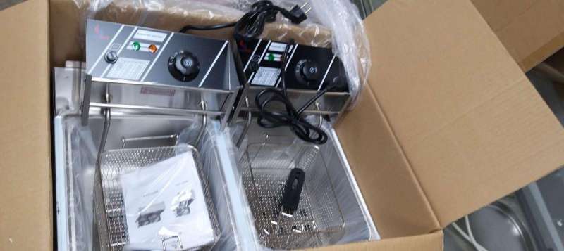 Фритюрница двойная новая по 6 литров