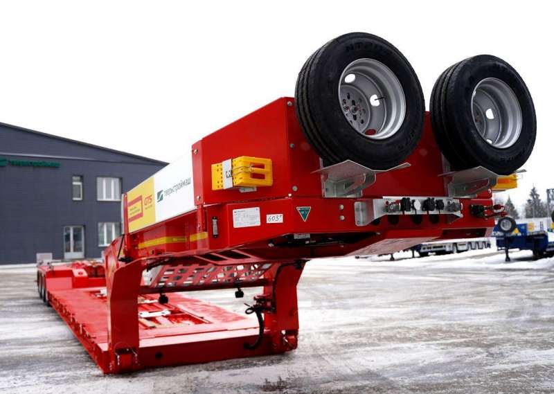 Полуприцеп трал (тяжеловоз) Тверьстроймаш Front, 2021