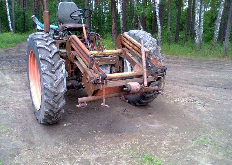 Жрб 4.2, жатка косилка на т-40