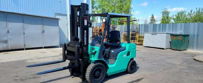 Японский погрузчик Mitsubishi 2,5 т. с ротатором