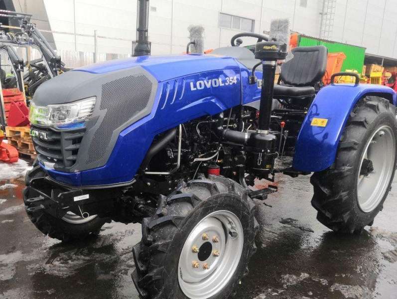 Минитрактор Lovol Foton TE-354 HT + экскаватор