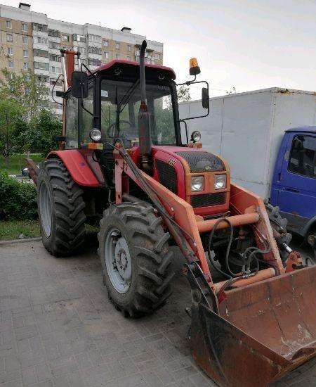 Экскаватор-погрузчик мтз 92п