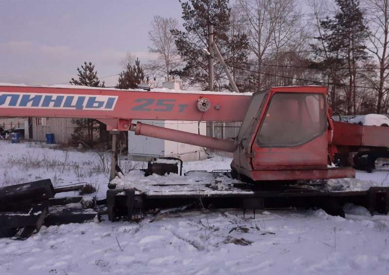 Крановая установка клинцы 25 тон