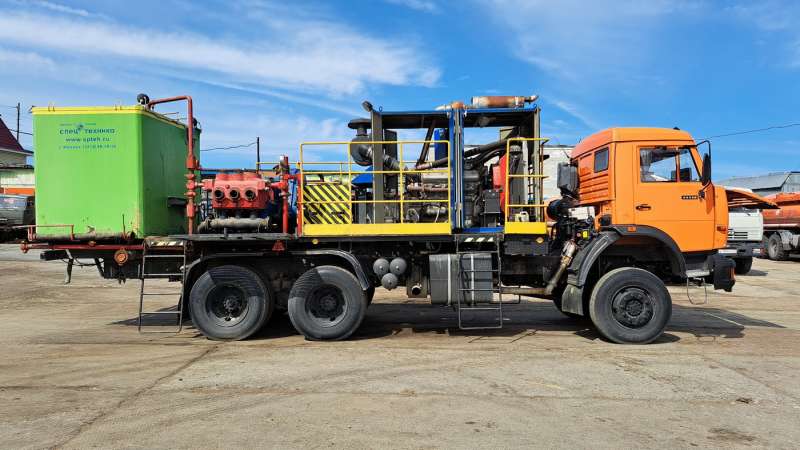 Агрегат насосный цементировочный АН-400Х63, КамАЗ-53228