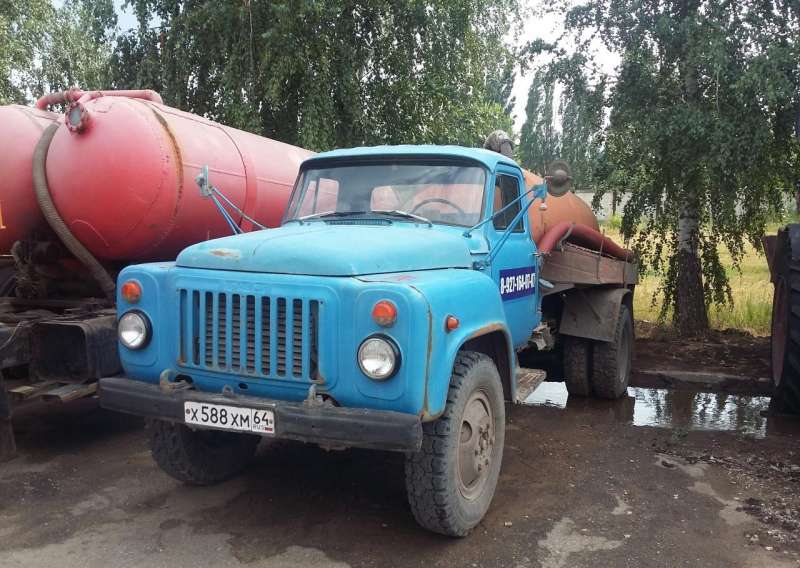 Асенизаторская машина газ-53