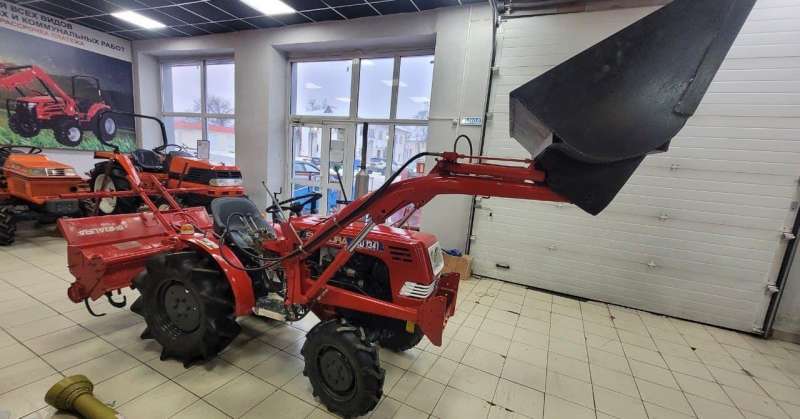 Минитрактор японский shibaura SU1341 с куном