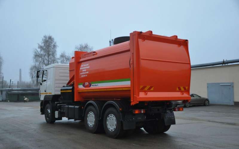 Мусоровоз мк-3554-10 на шасси маз-6312С3-527-010