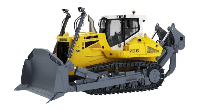 Карьерный бульдозер Liebherr PR 756