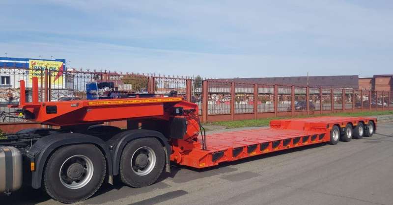 Полуприцеп трал (тяжеловоз) Saab 9891, 2021