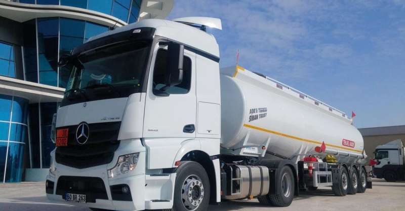 Полуприцеп Бензовоз 32-34 тыс. литров Алюминий