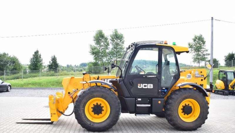 Телескопический погрузчик JCB 560-80, 2019