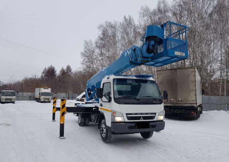 Автовышка aichi SK27A на базе Mitsubishi Fuso 2013