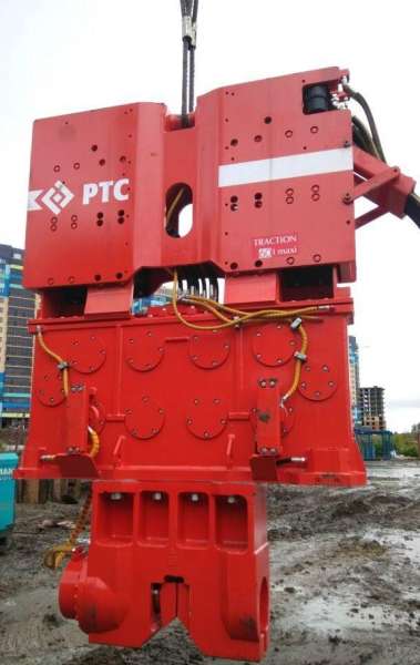 Вибропогружатель в аренду PTC 120HD