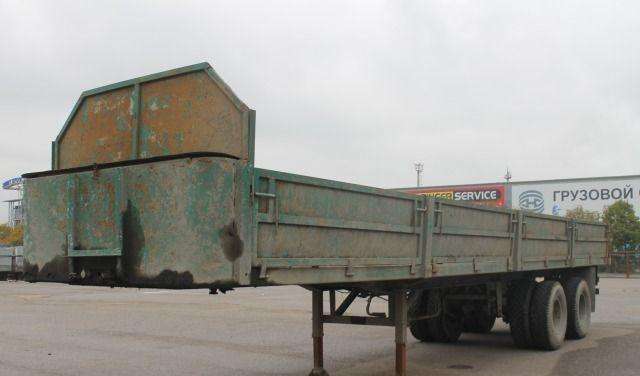 Бортовой полуприцеп маз 93971 1989 г