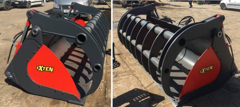 Ковш с захватом для Manitou (Маниту)