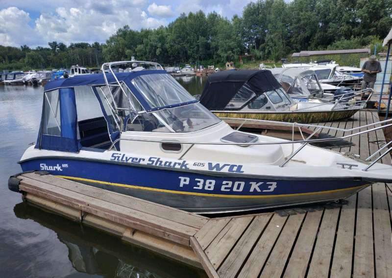 Silver Shark 605WA+ Yamaha 115