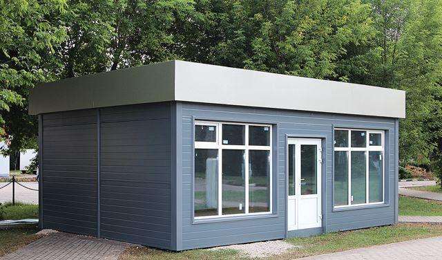 Торговый павильон/магазин 4х7 м из сэндвича