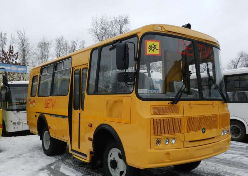 Фото школьного автобуса желтого паз