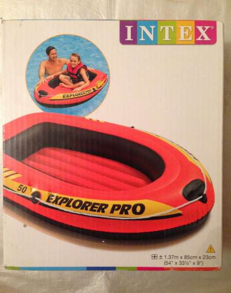 Лодка надувная гребная Intex 58354 Explorer pro 50