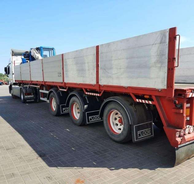 Полуприцеп трал (тяжеловоз) Floor FLUO-18-30H, 2000