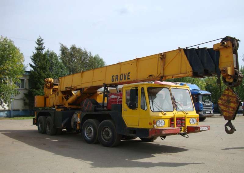 Автокран Grove TMS 475LP 50 тонн