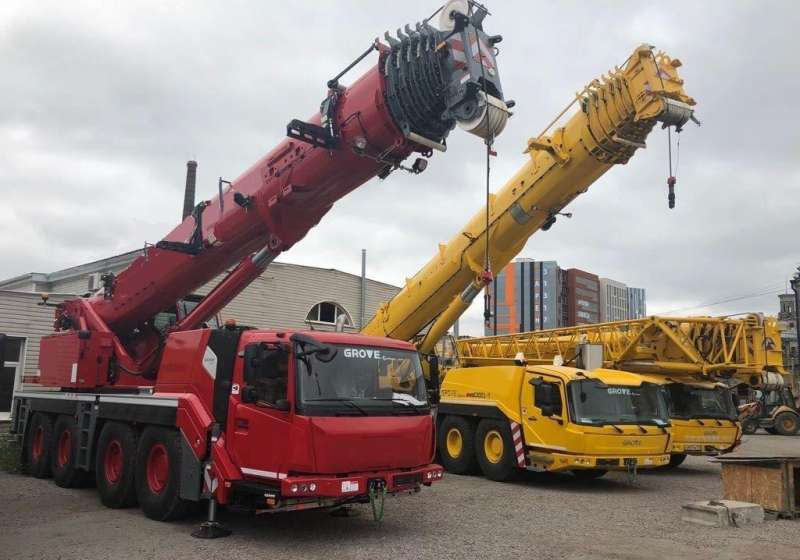 100т grove GMK4100L-1 автокран 2018г в Наличии