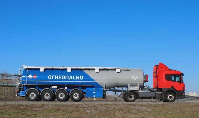 Полуприцеп бензовоз Bonum ГСМ 32, 2022