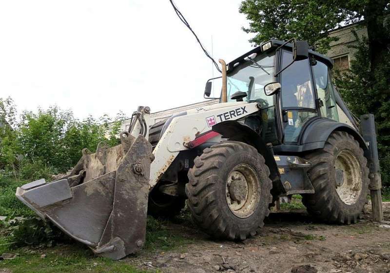 Экскаватор-погрузчик Terex 860, 2010 г, 8950 м/ч