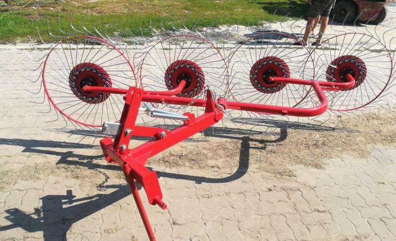 Грабли-ворошилки валковые D-pol (Дпол) 4/5к (QM)