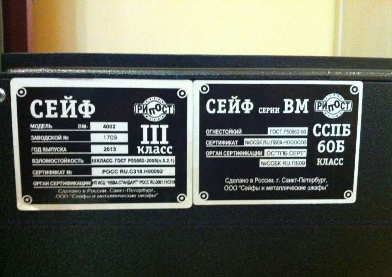 Сейф рипост 3 класс