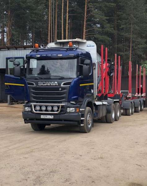 Сортиментовоз Scania R500 CB6x4EHZ