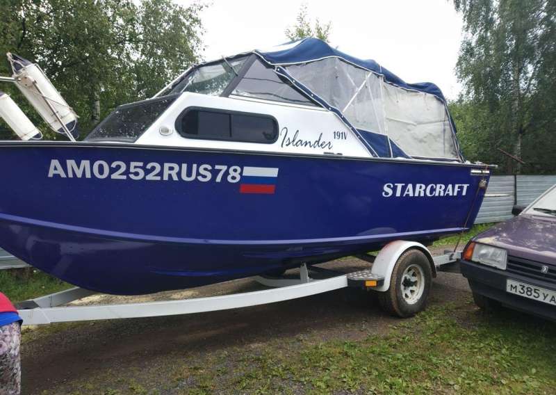 Алюминиевый катер Starcraft islander 191