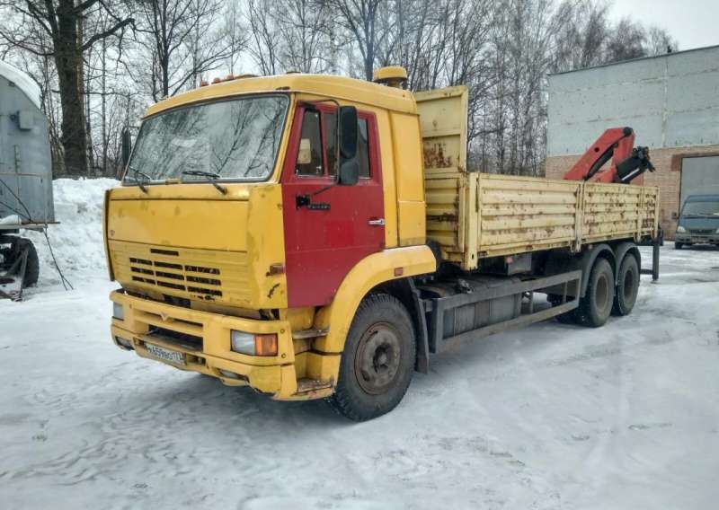 Камаз-65117 с кму Palfinger PK10000