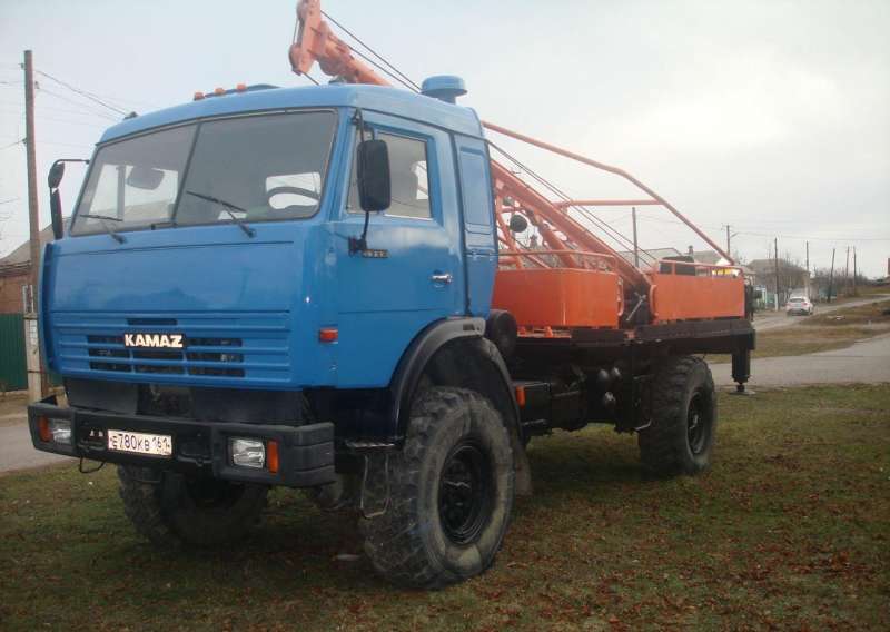 Машина бурильно-крановая бкм-516, 2007г