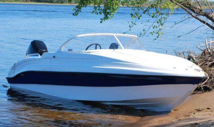 Новый стеклопластиковый катер Неман 500P