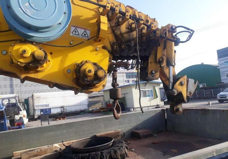 Автовышка soosan 2427, 25 метров. 2008г телескоп