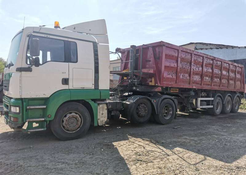 MAN 26 с полуприцепом, 2003