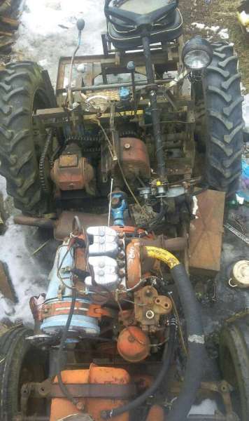 Самодельный трактор почти т25