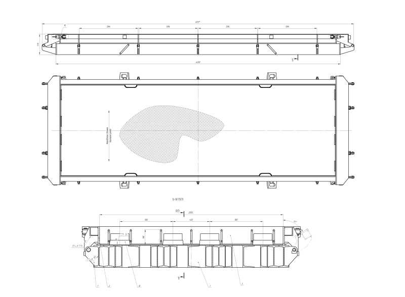 Металлоформа для плит ПАГ-20