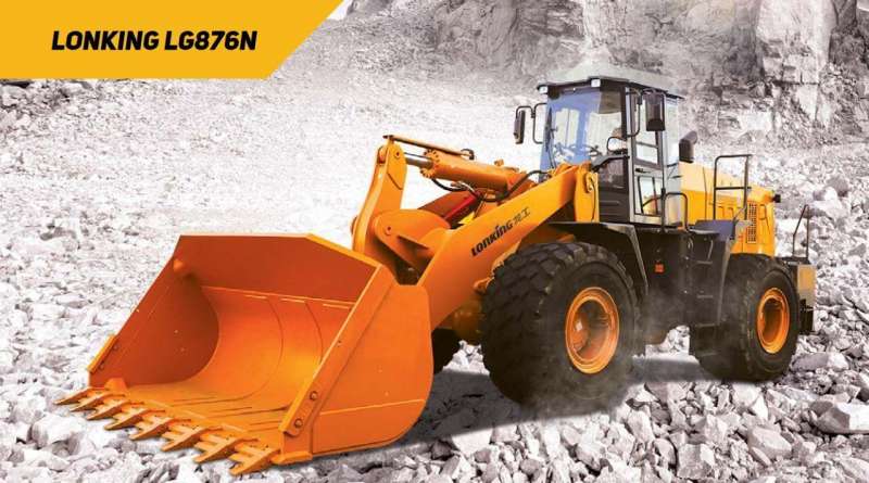 Фронтальный погрузчик Lonking LG876N, 2021