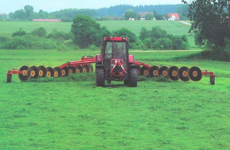 Грабли колесно-пальцевые ГРЛ-9,6