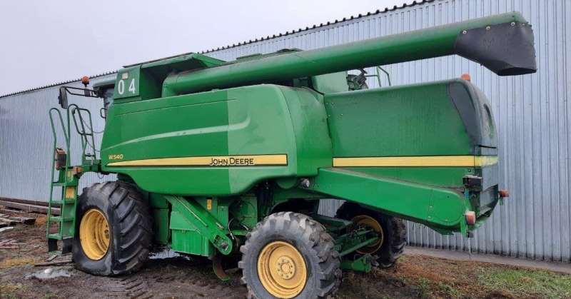 Комбайн зерноуборочный john deere W540