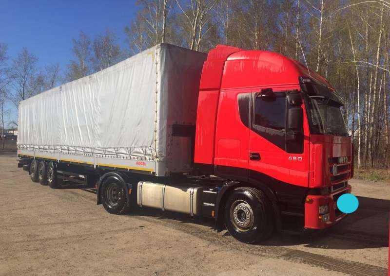 Сцепка Ивеко Стралис+ Когель 2011 г