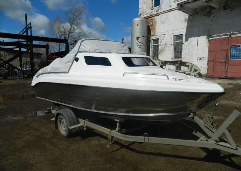 Новый катер Neman500Combi (с каютой)